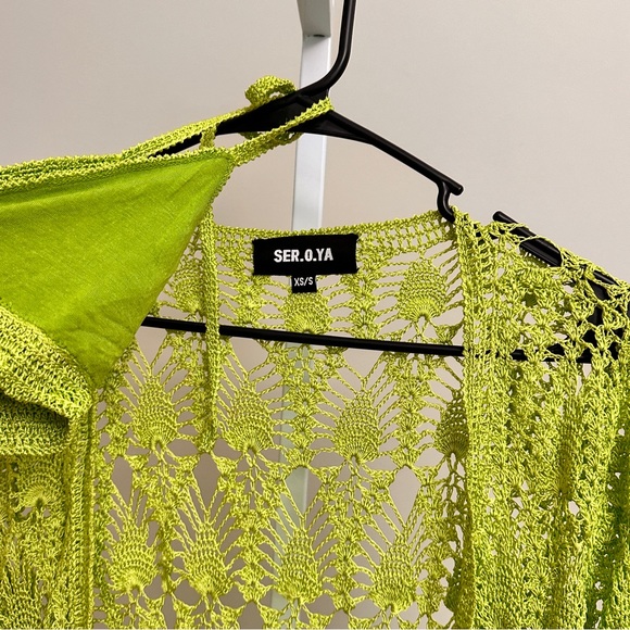 SER.O.YA
Allison Crochet Cardigan with bra size XS/S - Picture 3 of 6